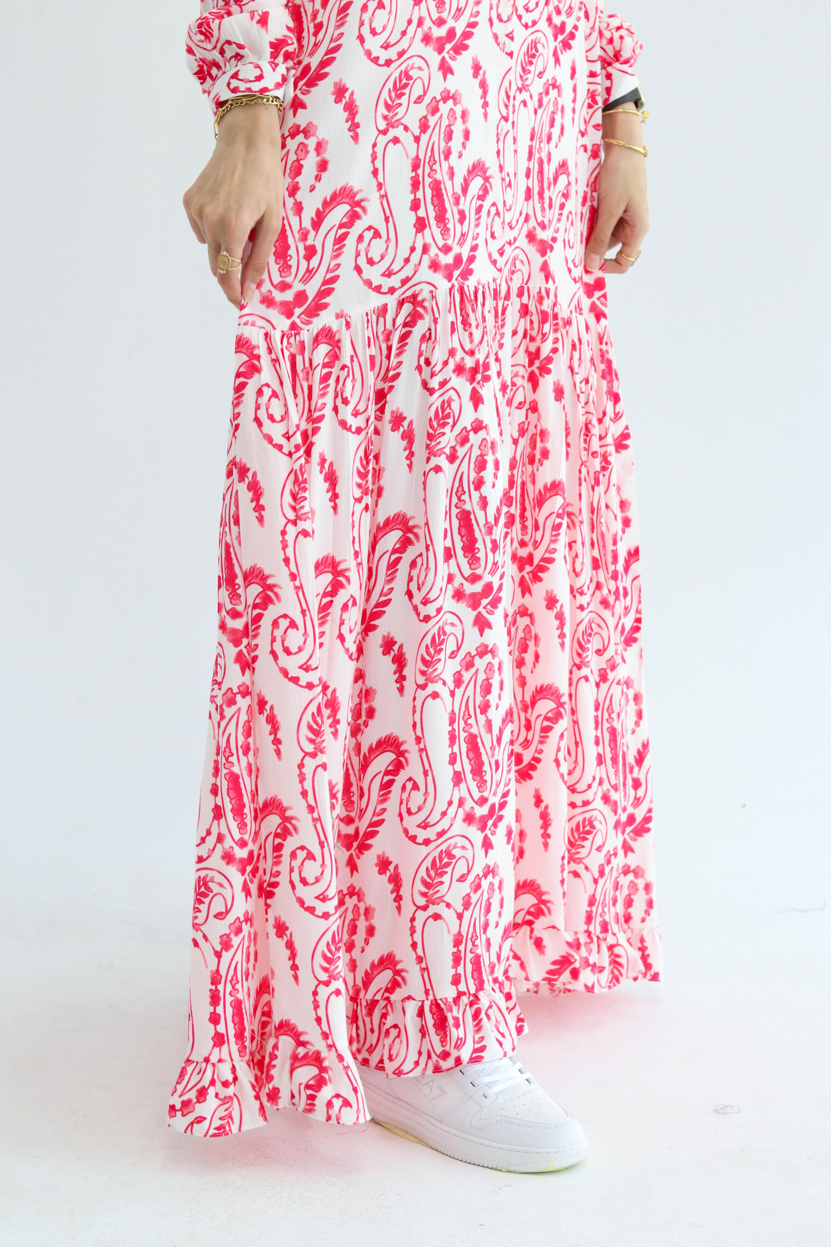Patterned Cotton Dress